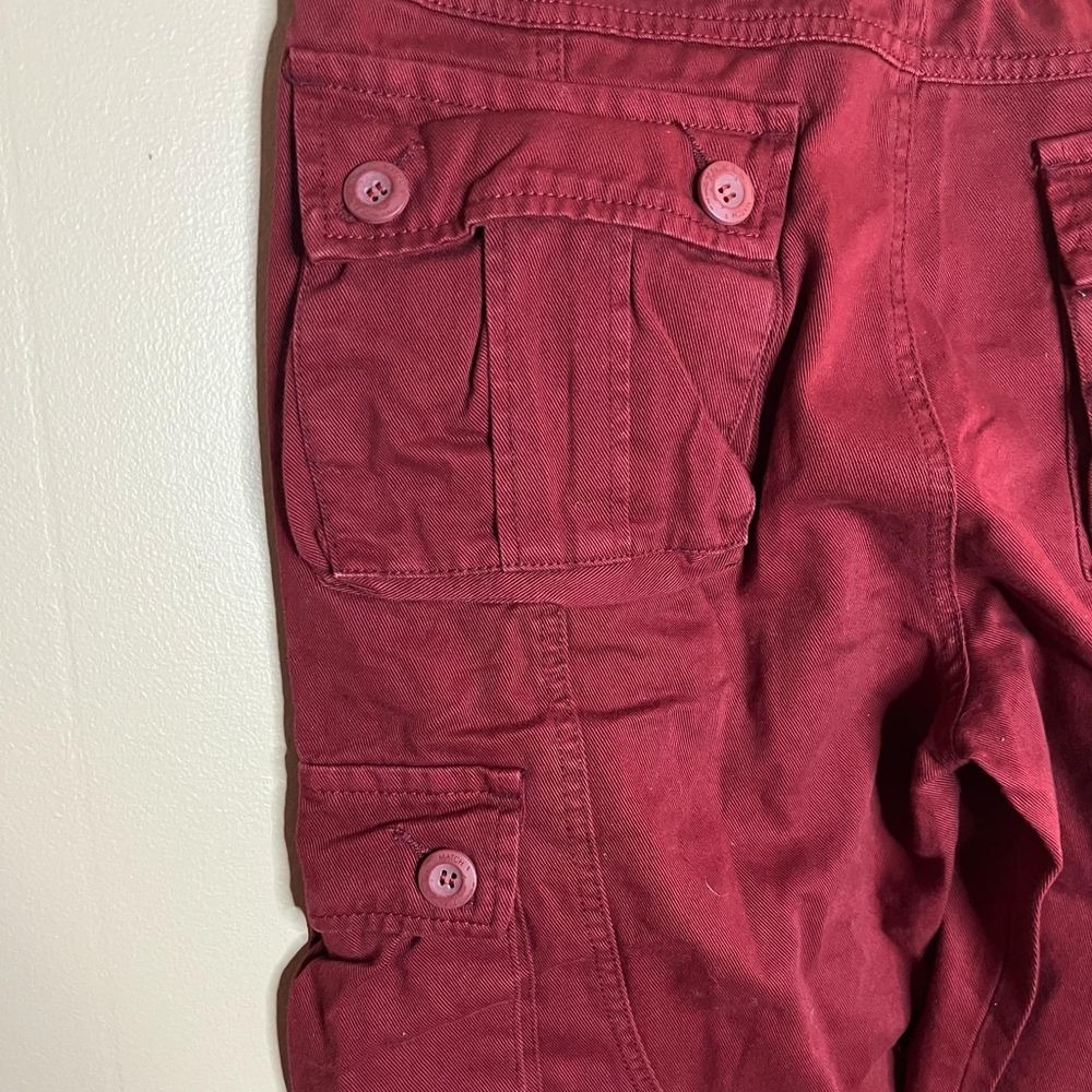 Matchstick Men's Retro Relaxed Cargo Pants with Multi Pockets 32x32 - Picture 6 of 12
